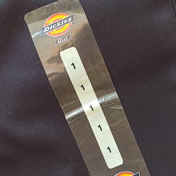 NWT Dickies Girl SZ ONE!! Blue Skinny Low Rise Pants HH164 - Picture 2 of 7